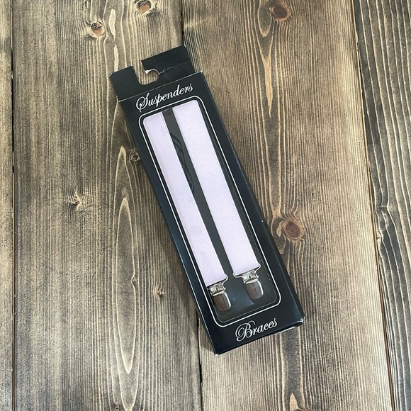 🌟Host Pick🌟Men’s Light Pink Suspenders - Picture 2 of 4